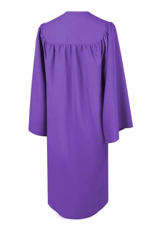 Matte Purple Elementary Gown - Graduation Cap&Gown