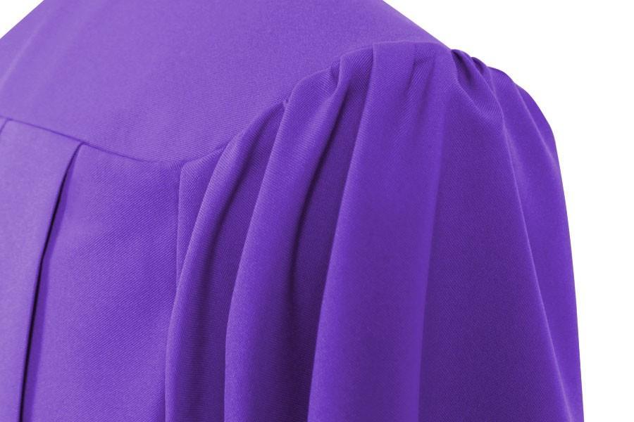 Matte Purple Bachelors Academic Gown - Graduation Cap&Gown