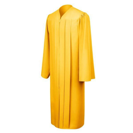 Matte Gold Elementary Gown - Graduation Cap&Gown