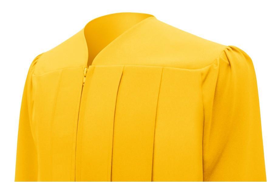 Matte Gold Bachelors Academic Gown - Graduation Cap&Gown