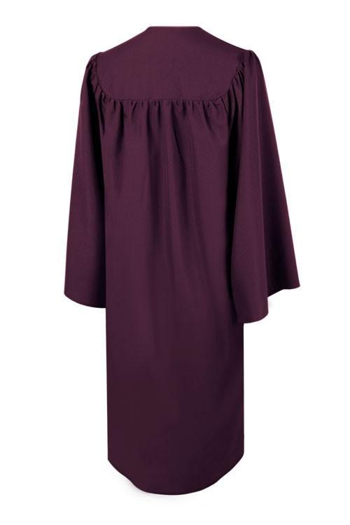 Matte Maroon Elementary Gown - Graduation Cap&Gown