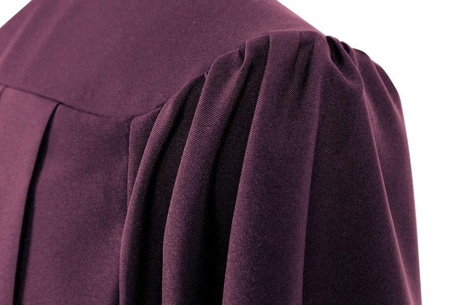Matte Maroon Bachelors Gown - Graduation Cap&Gown