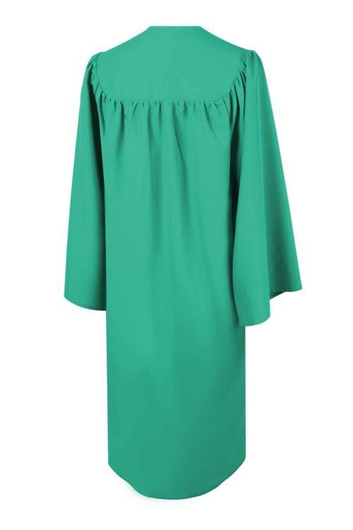 Matte Emerald Green Elementary Gown - Graduation Cap&Gown