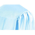 Shiny Light Blue Bachelors Academic Gown - Graduation Cap&Gown