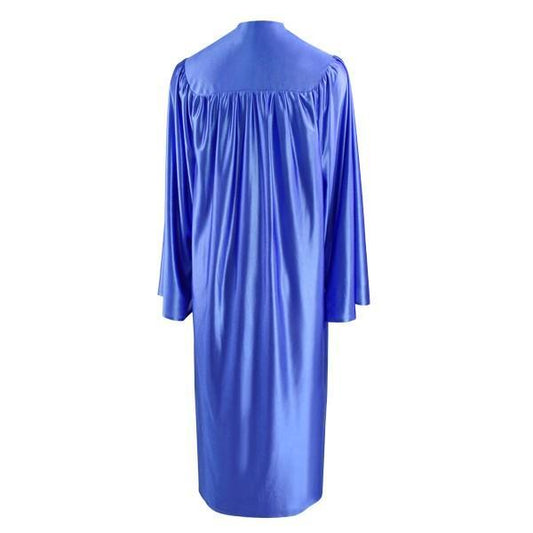 Shiny Royal Blue Elementary Gown - Graduation Cap&Gown