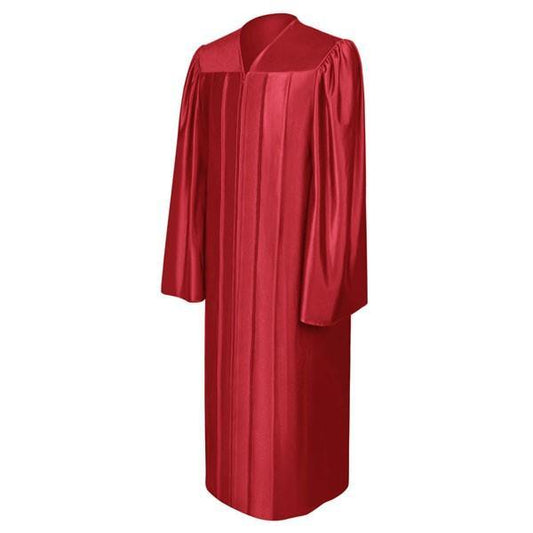 Shiny Red Elementary Gown - Graduation Cap&Gown