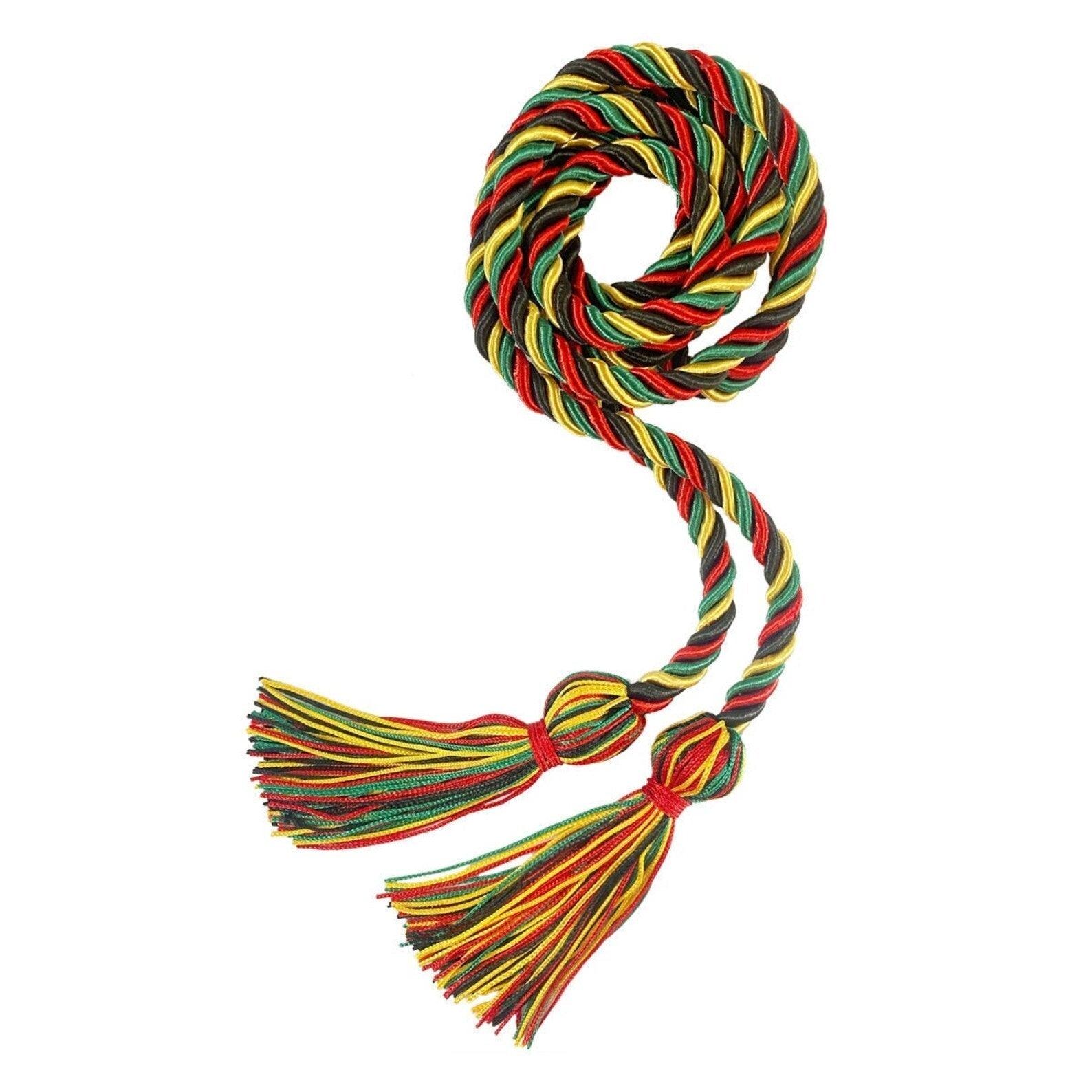 Kente Elementary Honor Cord - Graduation Cap&Gown