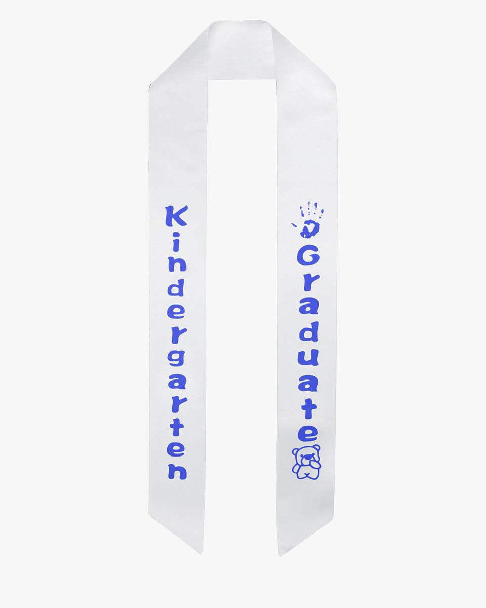Kindergarten Graduation Sash Stole - 5 Colors Available - Graduation Cap&Gown