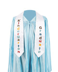 Kindergarten/Preschool Printed Graduation Stole - Graduation Cap&Gown