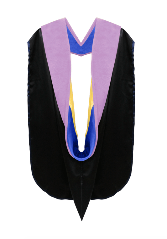 Doctor of Dentistry Hood - Royal Blue & Golden Yellow - Graduation Cap&Gown