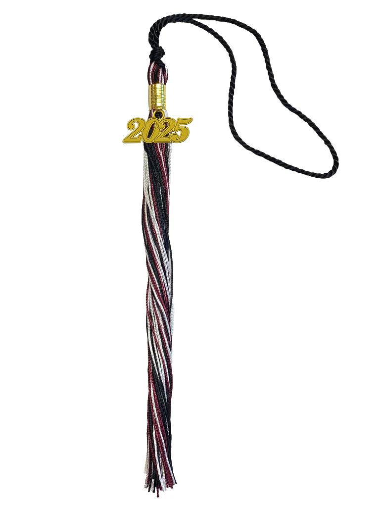 Triple Color Graduation Tassel - Graduation Cap&Gown