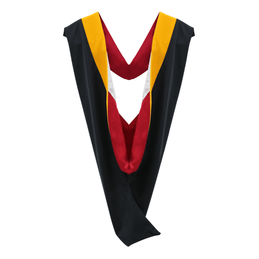Deluxe Masters Academic Hood - CUSTOM YOUR OWN - Graduation Cap&Gown