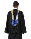 Deluxe Master Hood - 20 Color Combinations Available - Graduation Cap&Gown