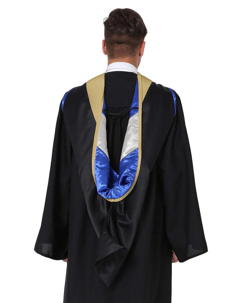 Deluxe Master Hood - 20 Color Combinations Available - Graduation Cap&Gown