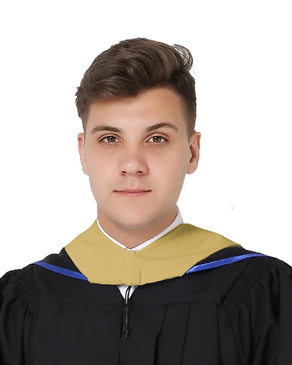 Deluxe Master Hood - 20 Color Combinations Available - Graduation Cap&Gown