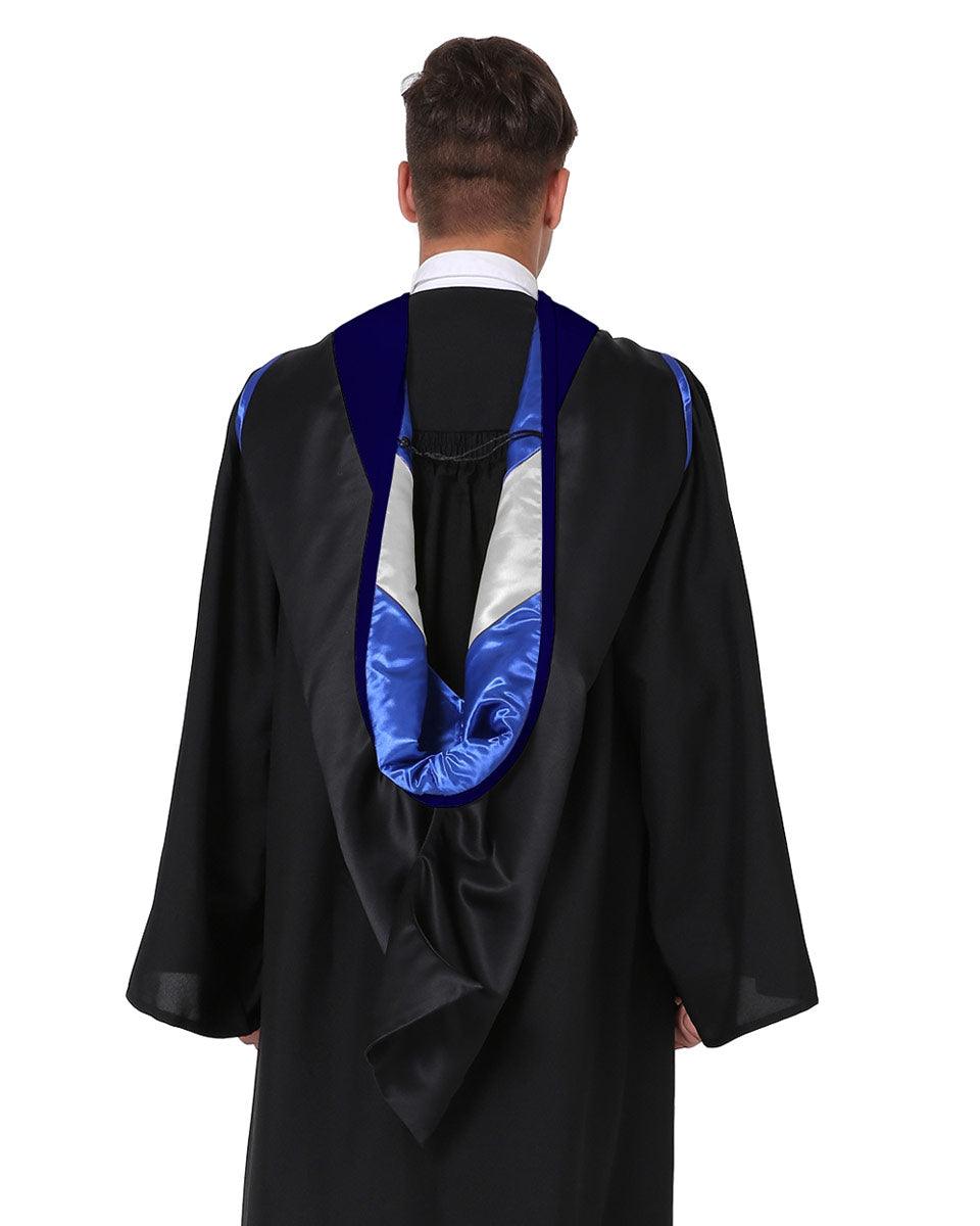 Deluxe Master Hood - 20 Color Combinations Available - Graduation Cap&Gown