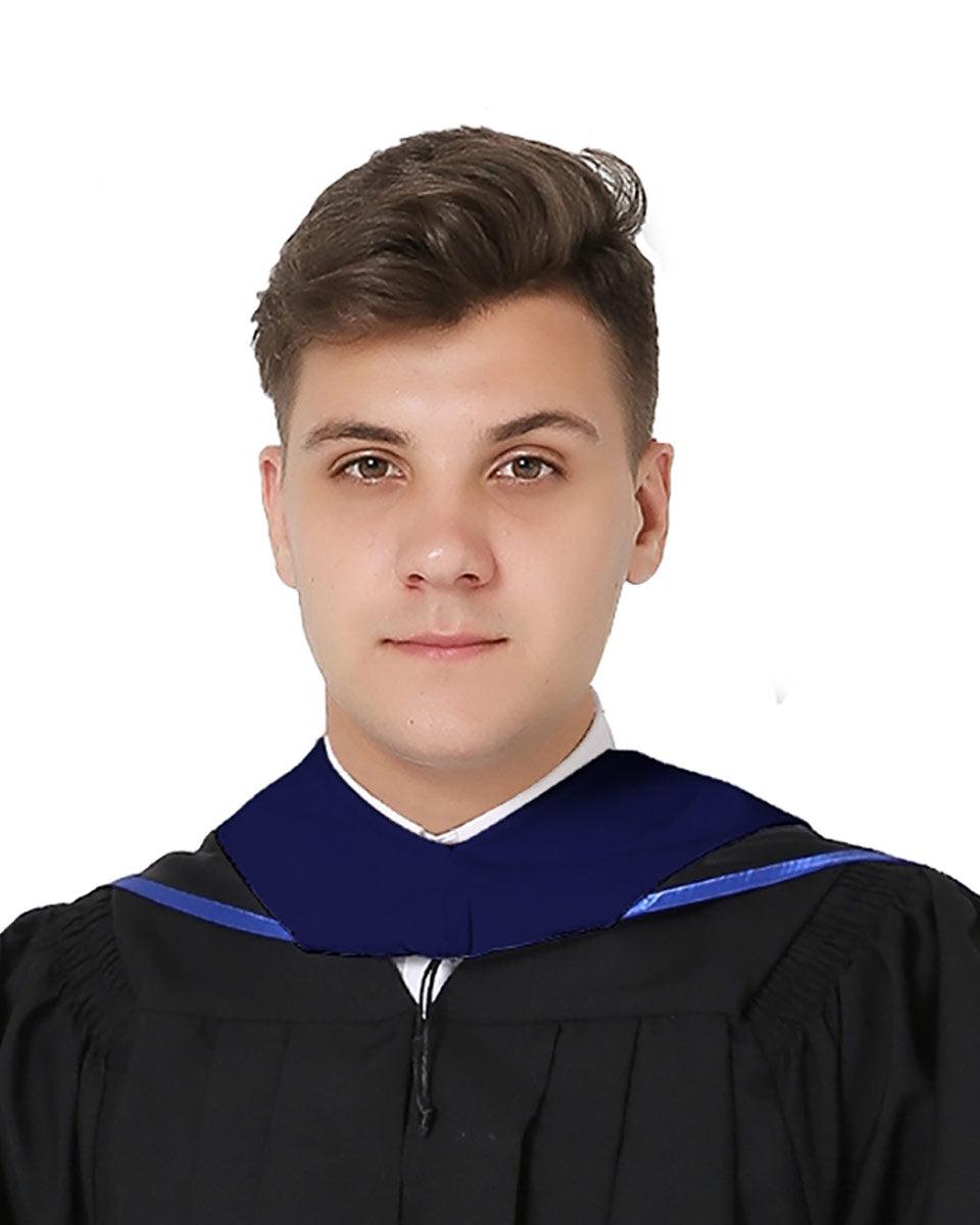 Deluxe Master Hood - 20 Color Combinations Available - Graduation Cap&Gown