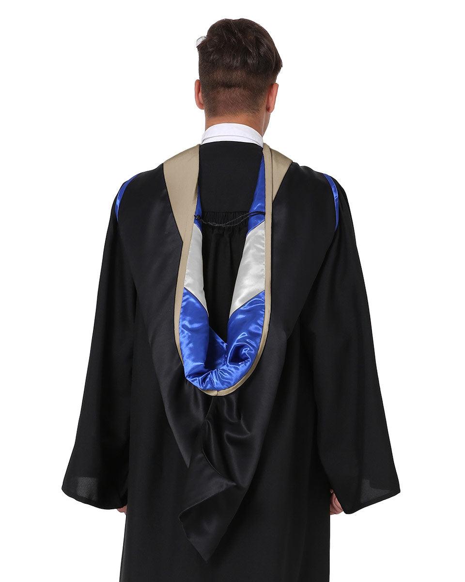 Deluxe Master Hood - 20 Color Combinations Available - Graduation Cap&Gown