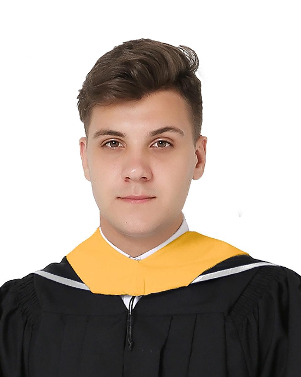 Deluxe Master Hood - 20 Color Combinations Available - Graduation Cap&Gown