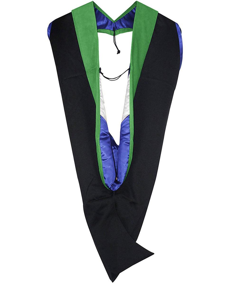 Deluxe Master Hood - 20 Color Combinations Available - Graduation Cap&Gown