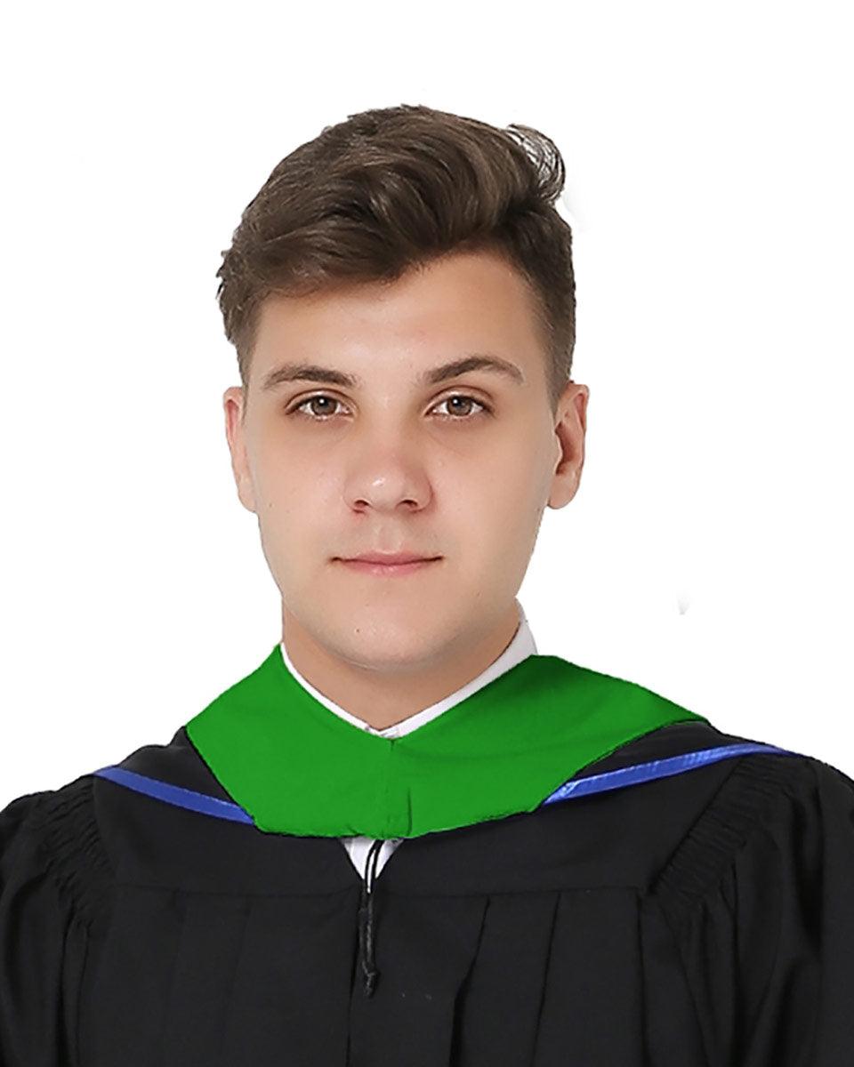 Deluxe Master Hood - 20 Color Combinations Available - Graduation Cap&Gown