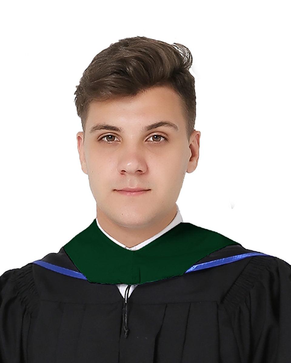 Deluxe Master Hood - 20 Color Combinations Available - Graduation Cap&Gown