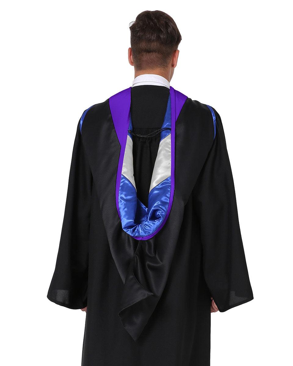 Deluxe Master Hood - 20 Color Combinations Available - Graduation Cap&Gown
