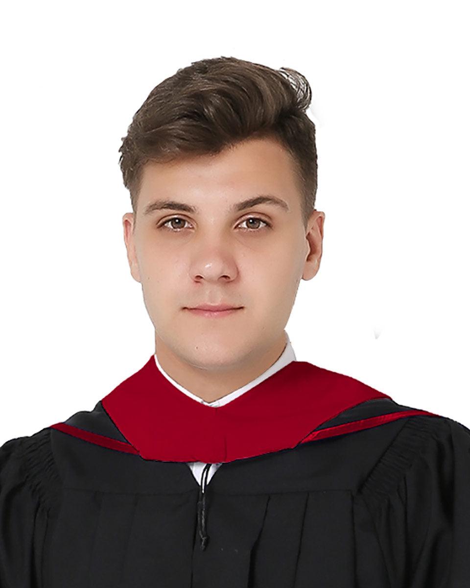 Deluxe Master Hood - 20 Color Combinations Available - Graduation Cap&Gown