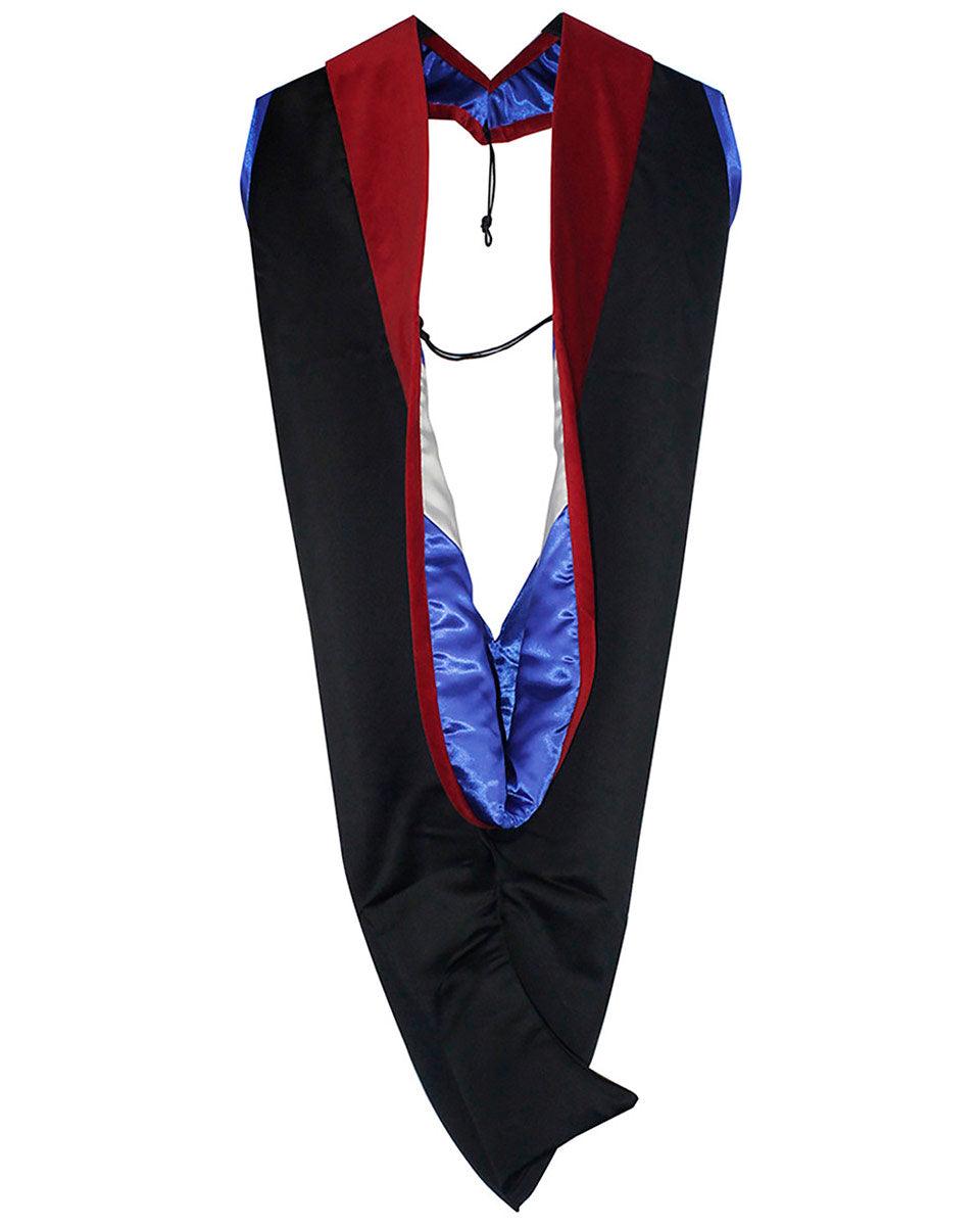 Deluxe Master Hood - 20 Color Combinations Available - Graduation Cap&Gown