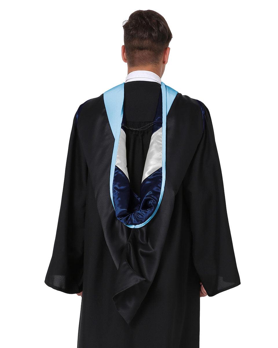 Deluxe Master Hood - 20 Color Combinations Available - Graduation Cap&Gown