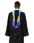 Deluxe Master Hood - 20 Color Combinations Available - Graduation Cap&Gown