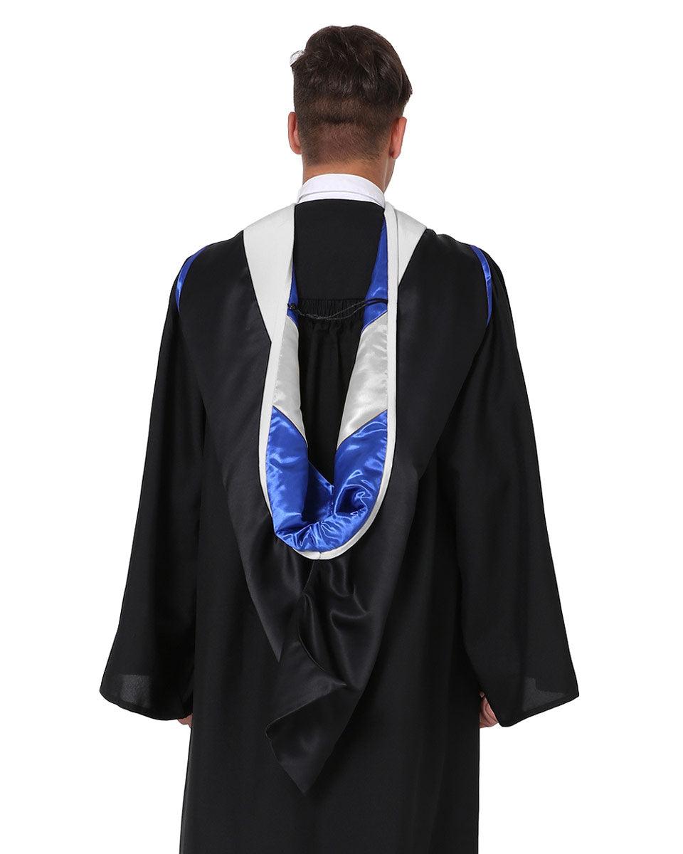 Deluxe Master Hood - 20 Color Combinations Available - Graduation Cap&Gown
