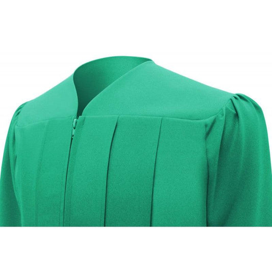 Matte Emerald Green High School Cap & Gown - Graduation Cap&Gown
