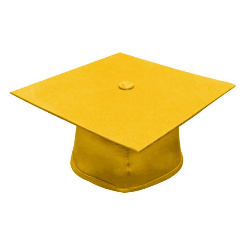Matte Gold Bachelors Academic Cap & Gown - Graduation Cap&Gown