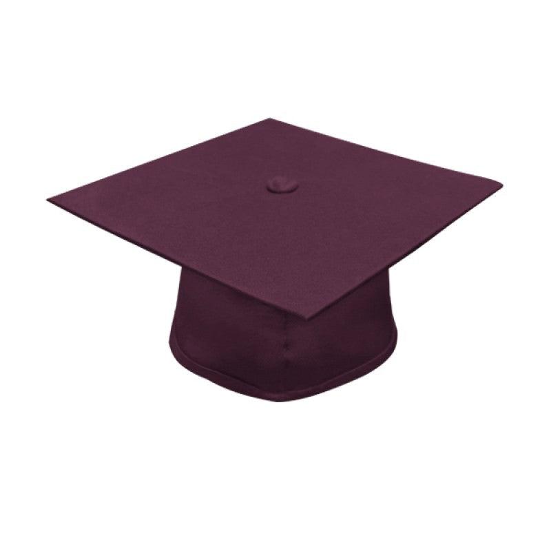 Matte Maroon High School Cap & Gown - Graduation Cap&Gown