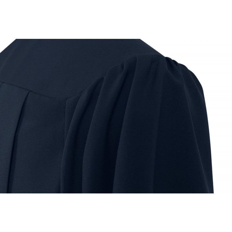 Matte Navy Blue Bachelors Cap & Gown - Graduation Cap&Gown