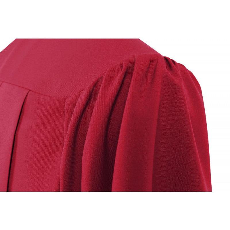 Matte Red High School Cap & Gown - Graduation Cap&Gown