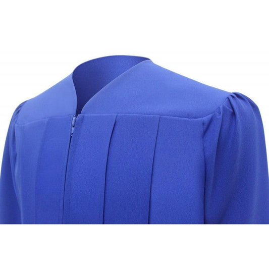 Matte Royal Blue High School Cap & Gown - Graduation Cap&Gown