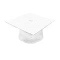Matte White Bachelors Academic Cap & Gown - Graduation Cap&Gown