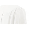 Matte White Bachelors Academic Cap & Gown - Graduation Cap&Gown