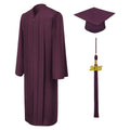 Matte Maroon High School Cap & Gown - Graduation Cap&Gown