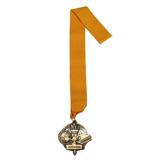 Salutatorian Medal - Graduation Cap&Gown