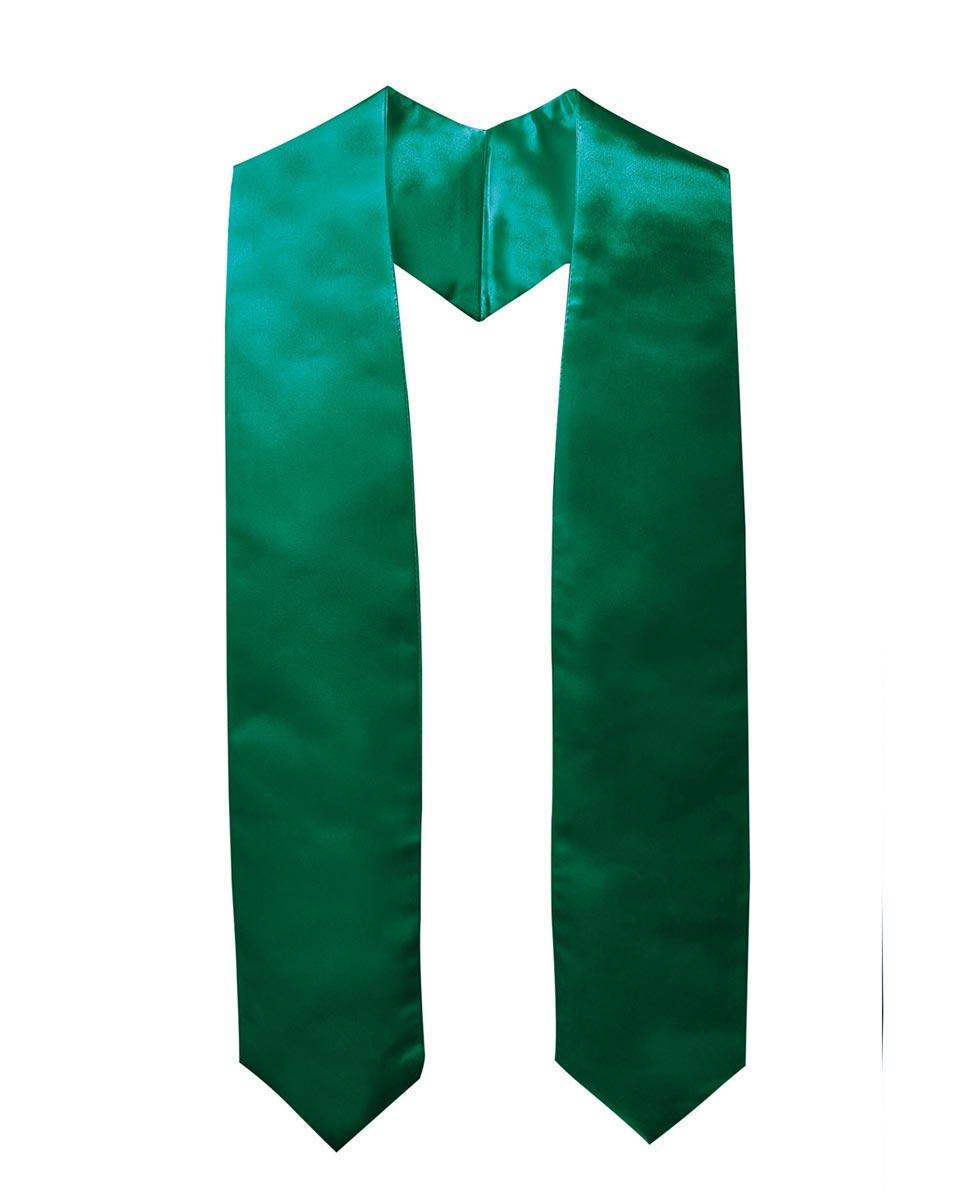 Plain Graduation Stole - 16 Colors Available - Graduation Cap&Gown
