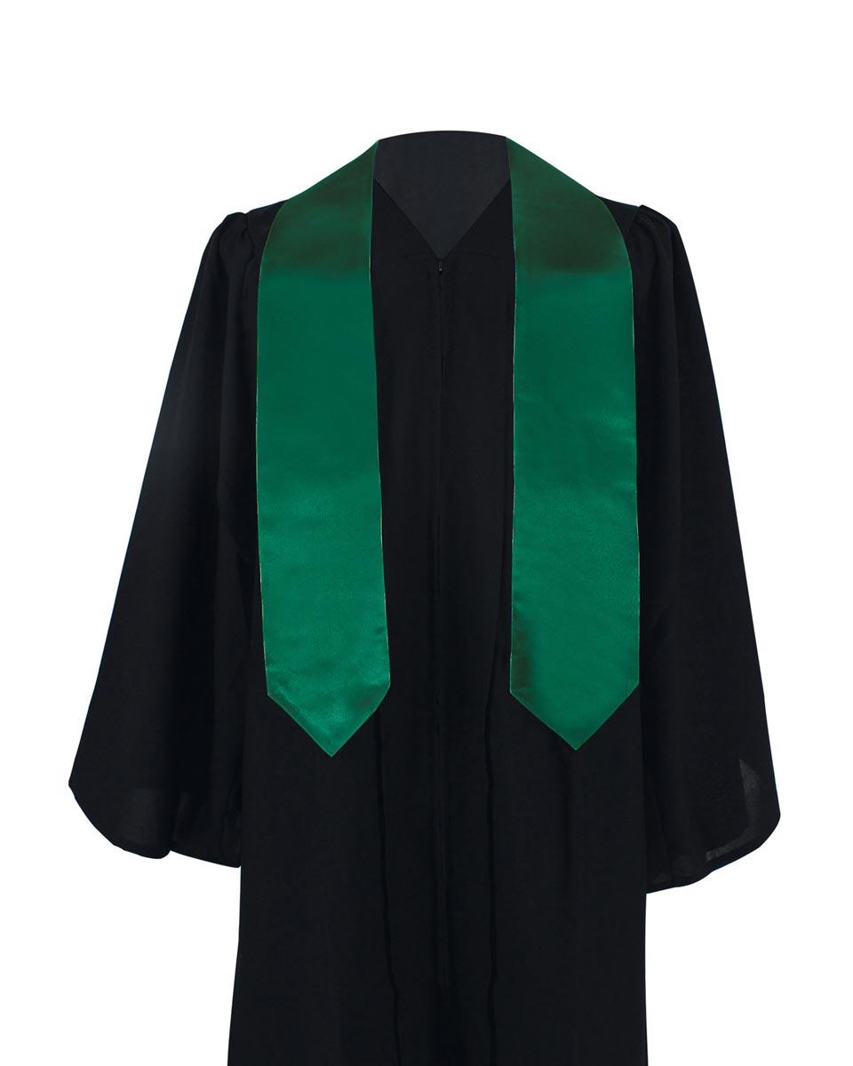 Plain Graduation Stole - 16 Colors Available - Graduation Cap&Gown