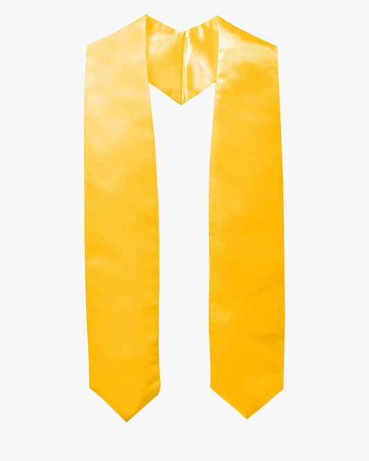 Plain Graduation Stole - 16 Colors Available - Graduation Cap&Gown