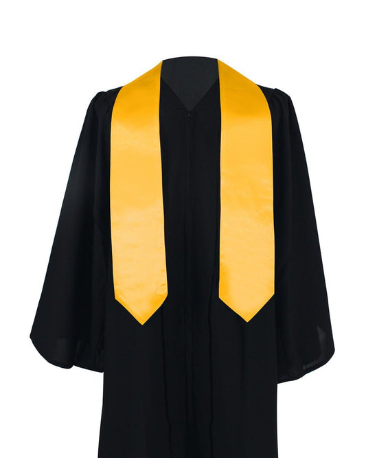 Plain Graduation Stole - 16 Colors Available - Graduation Cap&Gown