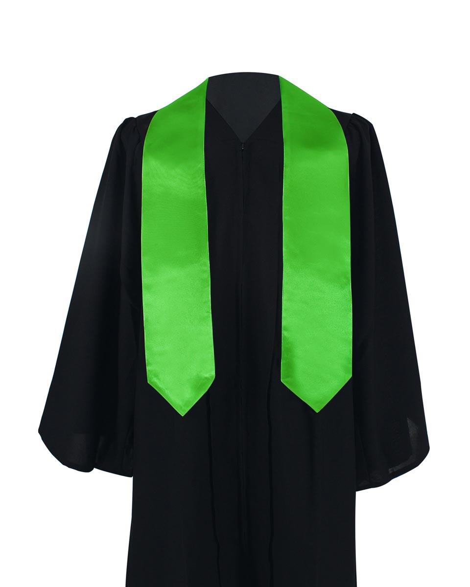 Plain Graduation Stole - 16 Colors Available - Graduation Cap&Gown