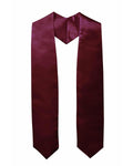 Plain Graduation Stole - 16 Colors Available - Graduation Cap&Gown