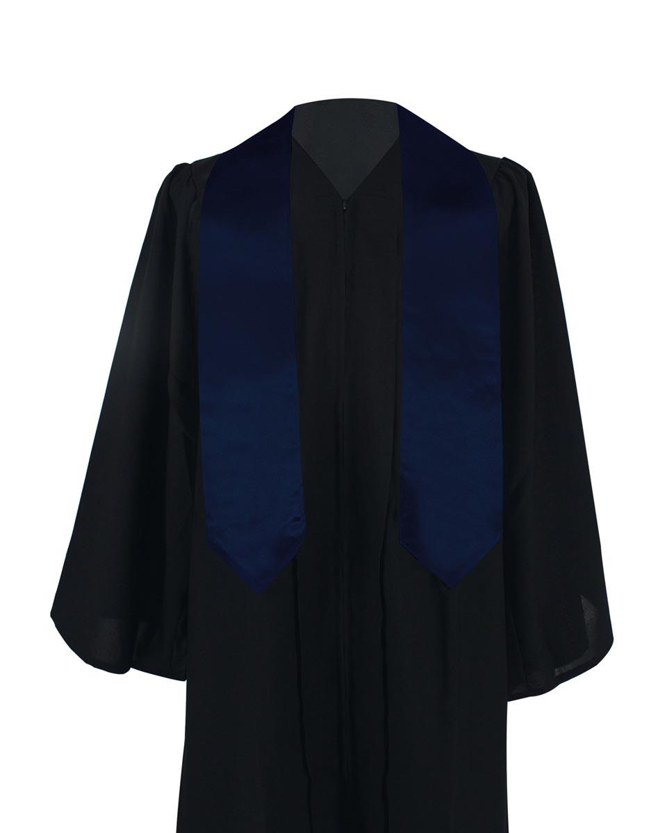 Plain Graduation Stole - 16 Colors Available - Graduation Cap&Gown