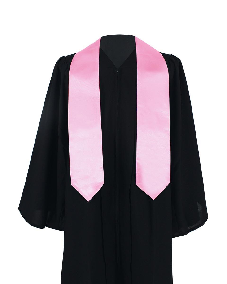 Plain Graduation Stole - 16 Colors Available - Graduation Cap&Gown